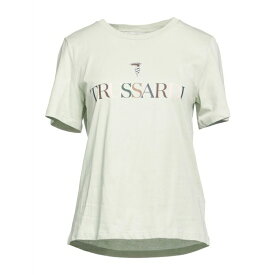 【送料無料】 トラサルディ レディース Tシャツ トップス T-shirts Sage green