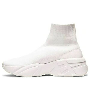 Onitsuka Tiger �I�j�c�J�^�C�K�[ �����Y �X�j�[�J�[ �yOnitsuka Tiger P-Trainer Knit 'White' 1183A587-103�z �T�C�Y US_5.5(23.5cm)