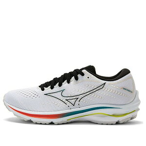 Mizuno �~�Y�m �����Y �X�j�[�J�[ �yMizuno Wave Rider 25 'White Black' J1GC210509�z �T�C�Y US_6.5(24.5cm)