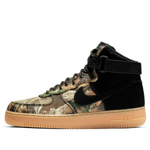 Nike �i�C�L �����Y �X�j�[�J�[ �yNike x Realtree Air Force 1 High 'Brown Camo' AO2410-001�z �T�C�Y US_9(27.0cm)