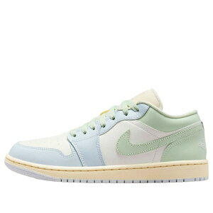 Jordan �W���[�_�� ���f�B�[�X �X�j�[�J�[ �y(WMNS) Air Jordan 1 Low 'Sail Jade Aura' DC0774-108�z �T�C�Y US_7.5(24.5cm)