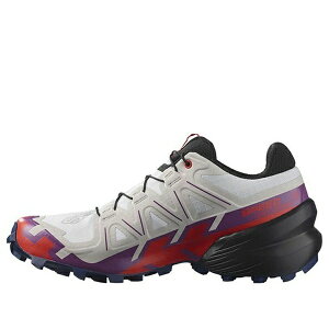 SALOMON �T������ ���f�B�[�X �X�j�[�J�[ �y(WMNS) SALOMON Speedcross 6 'White Purple Red' 417432�z �T�C�Y US_7.5(24.5cm)