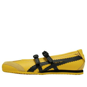 Onitsuka Tiger �I�j�c�J�^�C�K�[ ���f�B�[�X �X�j�[�J�[ �y(WMNS) Onitsuka Tiger Mexico 66 TGRS 'Yellow Black' 1182A678-750�z �T�C�Y US_7.5(24.5cm)