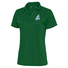 アンティグア レディース ポロシャツ トップス Hartford Yard Goats Antigua Women's Tribute Polo Hunter Green