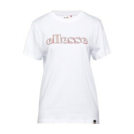 ELLESSE エレッセ Tシャツ トップス レディース T-shirts White