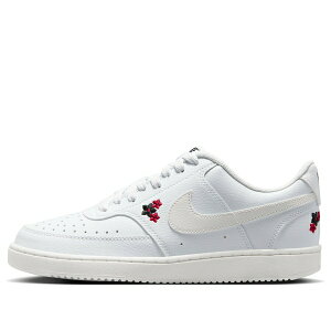 Nike �i�C�L ���f�B�[�X �X�j�[�J�[ �y(WMNS) Nike Court Vision Low SE 'Off White Tough Red' IV5530-100�z �T�C�Y US_9(26.0cm)