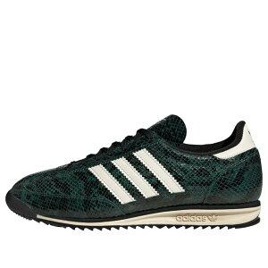 adidas �A�f�B�_�X ���f�B�[�X �X�j�[�J�[ �y(WMNS) adidas SL 72 'Collegiate Green Core Black Cream White' JS3982�z �T�C�Y US_7.5(24.5cm)