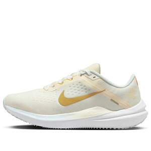 Nike �i�C�L ���f�B�[�X �X�j�[�J�[ �y(WMNS) Nike Air Zoom Winflo 10 Running Shoes 'White Sail Buff Gold' FV3636-171�z �T�C�Y US_8(25.0cm)