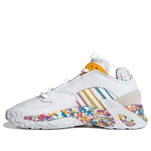 adidas �A�f�B�_�X ���f�B�[�X �X�j�[�J�[ �y(WMNS) adidas Streetball 'White Cream Yellow' FX7890�z �T�C�Y US_6(23.0cm)