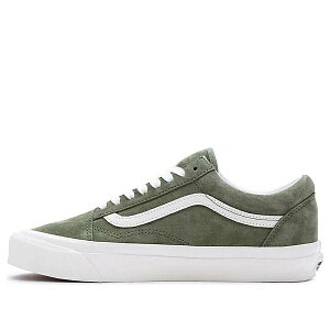 Vans �o���Y ���f�B�[�X �X�j�[�J�[ �y(WMNS) Vans Vault Old Skool VR3 LX 'Pig Suede Forest Night' VN0009QFZBF�z �T�C�Y US_W_12