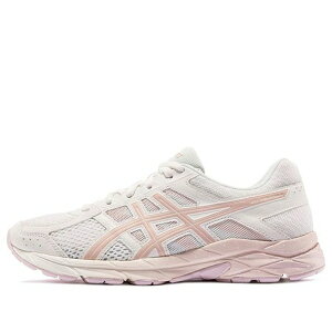 ASICS �A�V�b�N�X ���f�B�[�X �X�j�[�J�[ �y(WMNS) ASICS Gel-contend 4 'White Pink' T8D9Q-105�z �T�C�Y US_5.5(22.5cm)