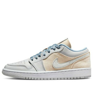 Jordan �W���[�_�� ���f�B�[�X �X�j�[�J�[ �y(WMNS) Air Jordan 1 Low 'Sail Canvas' DQ4151-500�z �T�C�Y US_7(24.0cm)