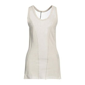 【送料無料】 マスナダ レディース カットソー トップス Tank tops Beige