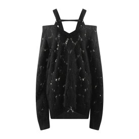 【送料無料】 アイスバーグ レディース ニット&セーター アウター Sweaters Black