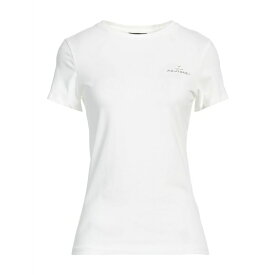 【送料無料】 ピューテリー レディース Tシャツ トップス T-shirts White