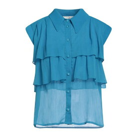 【送料無料】 レリッシュ レディース シャツ トップス Shirts Azure