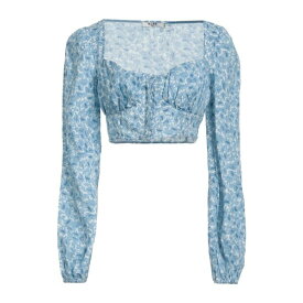 【送料無料】 エヌ エー ケイ ディ レディース カットソー トップス Tops Light blue