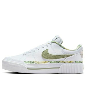 Nike iCL fB[X Xj[J[ White/Multi-Color/Gum Medium Brown/Oil Green y(WMNS) Nike Court Legacy Lift 'Tropical' HF5054-100z TCY US_7.5(24.5cm)