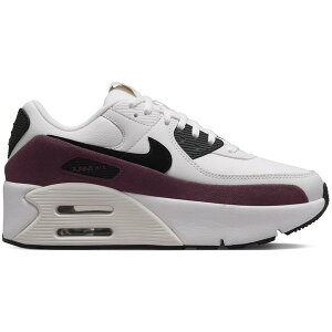 Nike �i�C�L ���f�B�[�X �X�j�[�J�[ �yNike Air Max 90 LV8 Sail Night Maroon Phantom Black (Women's)�z �T�C�Y US_8(25.0cm) Sail/Night Maroon/Phantom/Black