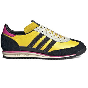 adidas �A�f�B�_�X ���f�B�[�X �X�j�[�J�[ �yadidas SL 72 OG Yellow Black (Women's)�z �T�C�Y US_6(23.0cm) Yellow/Core Black/Semi Lucid Fuchsia