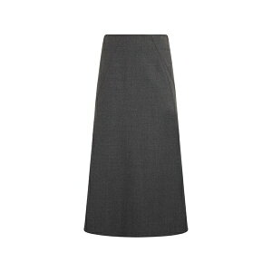 �A���x���^ �t�F���b�e�B ���f�B�[�X �X�J�[�g �{�g���X A-line flared midi skirt Grey