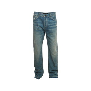 �A�~�� �����Y �J�W���A���p���c �{�g���X Release-hem straight-leg jeans Blue