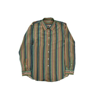 �R���l���A�[�j �����Y �V���c �g�b�v�X Striped-pattern shirt Green