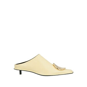 �y���������z �W���E�T���_�[ ���f�B�[�X �T���_�� �V���[�Y Mules & Clogs Yellow