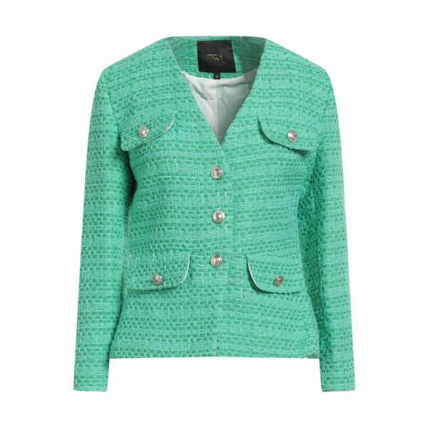 MAJE マージュ ジャケット＆ブルゾン アウター レディース Suit jackets Light greenのサムネイル