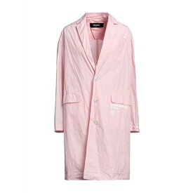 【送料無料】 ディースクエアード レディース ジャケット＆ブルゾン アウター Overcoats & Trench Coats Pink