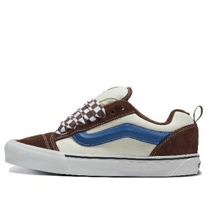 Vans �o���Y �����Y �X�j�[�J�[ �yVans Knu Skool 'Brown Beige Blue' VN0009QCDMV�z �T�C�Y US_M_13