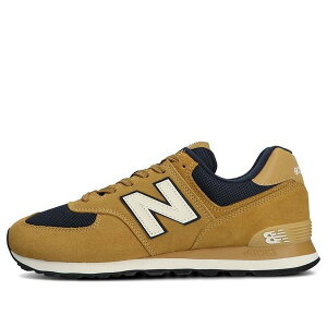 New Balance �j���[�o�����X �����Y �X�j�[�J�[ �yNew Balance 574 v2 Low-top Yellow ML574YB2�z �T�C�Y US_9(27.0cm)