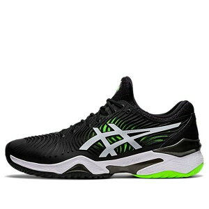 ASICS �A�V�b�N�X �����Y �X�j�[�J�[ �yASICS Court FF 2 'Black Green Gecko' 1041A083-005�z �T�C�Y US_9(27.0cm)
