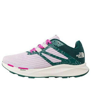 THE NORTH FACE m[XtFCX fB[X Xj[J[ Pink/Green/White y(WMNS) THE NORTH FACE Vectiv Eminus Running Shoes ' Ponderosa Green Valley Topo Print Lavender Fog' 5G3M-9Y8z TCY US_8(25.0cm)