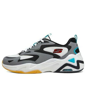 Skechers XPb`[Y fB[X Xj[J[ Grey/White/Multi y(WMNS) Skechers D'Lites Hyper Burst Sneakers 'Grey White Multi' 896259-GMLTz TCY US_7(24.0cm)