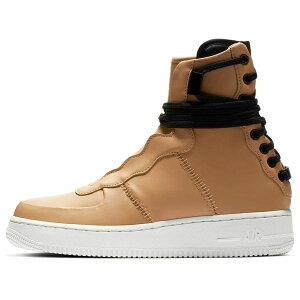 Nike �i�C�L ���f�B�[�X �X�j�[�J�[ Yellow �y(WMNS) Nike Air Force 1 Rebel XX 'Praline' AO1525-200�z �T�C�Y US_5(22.0cm)