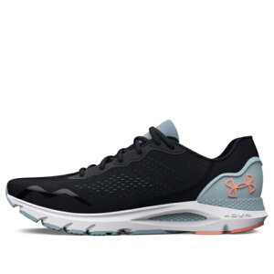 Under Armour A_[A[}[ fB[X Xj[J[ Black/Blue Granite/Bubble Peach y(WMNS) Under Armour Hovr Sonic 6 'Black Blue Granite' 3026128-004z TCY US_5.5(22.5cm)