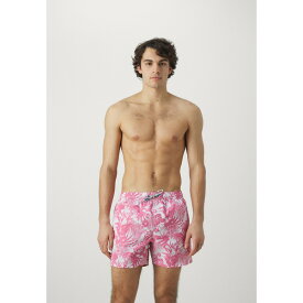 ペペジーンズ メンズ サンダル シューズ HIBISCUS - Swimming shorts - rose pink