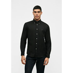 g~[ qtBK[ Y Vc gbvX SOLID SHIRT - Shirt - black