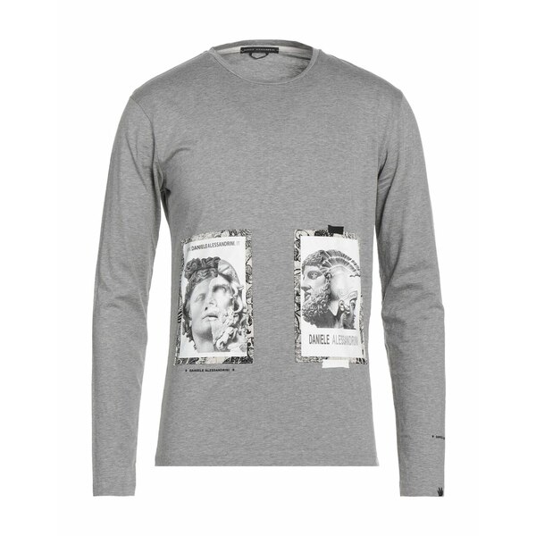 【送料無料】 ダニエレ アレッサンドリー二 メンズ Tシャツ トップス T-shirts Grey