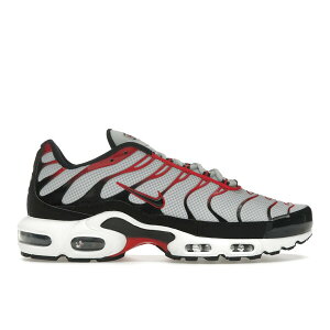 Nike �i�C�L �����Y �X�j�[�J�[ �yNike Air Max Plus Pure Platinum Black University Red�z �T�C�Y US_12.5(30.5cm) Pure Platinum/Black/White/University Red