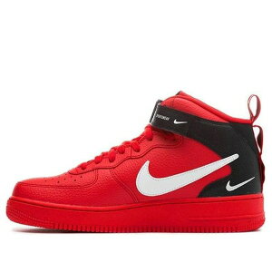 Nike iCL Y Xj[J[ Red/Black/White yNike Air Force 1 Mid '07 LV8 'Overbranding' 804609-605z TCY US_8(26.0cm)