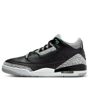 Air Jordan �W���[�_�� �����Y �X�j�[�J�[ Black/Green Glow/Wolf Grey/White �yAir Jordan 3 Retro 'Green Glow' CT8532-031�z �T�C�Y US_11.5(29.5cm)