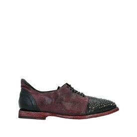 【送料無料】 ル ルエマルセル レディース オックスフォード シューズ Lace-up shoes Deep purple