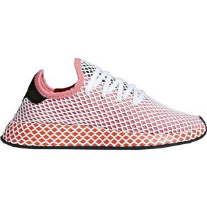 adidas �A�f�B�_�X ���f�B�[�X �X�j�[�J�[ �yadidas Deerupt Chalk Pink Bold Orange (Women's)�z �T�C�Y US_9.5(26.5cm) Chalk Pink/Chalk Pink/Bold Orange