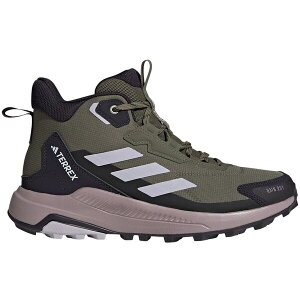 adidas �A�f�B�_�X ���f�B�[�X �X�j�[�J�[ �yadidas Terrex Anylander Rain.RDY Olive Strata Silver Dawn Amber Tint (Women's)�z �T�C�Y US_7(24.0cm) Olive Strata/Silver Dawn/Amber Tint