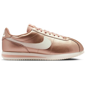 Nike �i�C�L ���f�B�[�X �X�j�[�J�[ �yNike Cortez Metallic Red Bronze (Women's)�z �T�C�Y US_8(25.0cm) Metallic Red Bronze/Rose Whisper/Sail