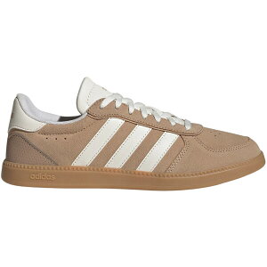 adidas �A�f�B�_�X ���f�B�[�X �X�j�[�J�[ �yadidas Breaknet Sleek Warm Sandstone White Gum (Women's)�z �T�C�Y US_8(25.0cm) Warm Sandstone/Core White/Gum