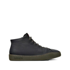 �J���y�[�� ���f�B�[�X �X�j�[�J�[ �V���[�Y Peu touring leather sneakers Black