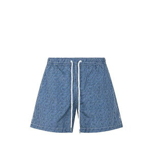�t�F�f�[�� �����Y �J�W���A���p���c �{�g���X Polka-dot drawstring swim shorts Blue